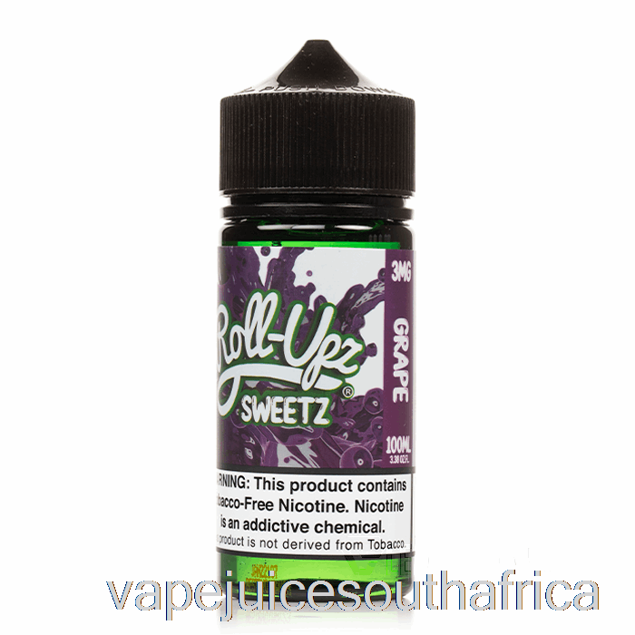 Vape Juice South Africa Grape - Juice Roll-Upz E-Liquid - 100Ml 6Mg
